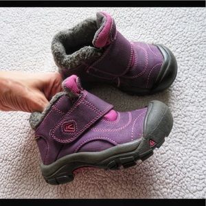 Keen Toddler Winter Hightop Boots Fur Lined Purple | 27-28 or 10